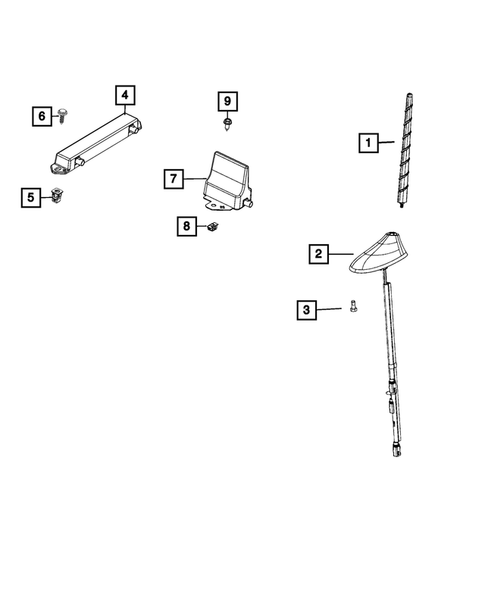 Radio, Antenna, Speakers, DVD, and Video systems for 2024 Jeep Compass #2
