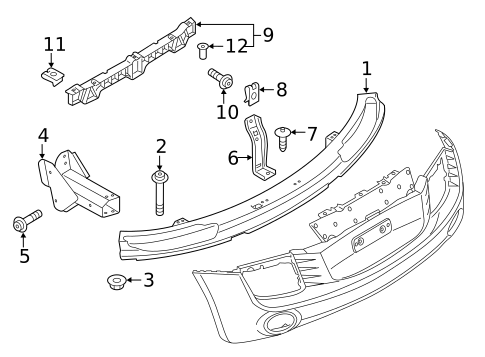 Bumper & Components - Rear for 2015 Audi R8 #1