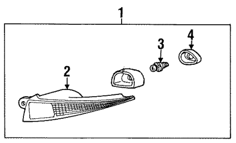 Fog Lamps for 1999 Mercury Cougar #0