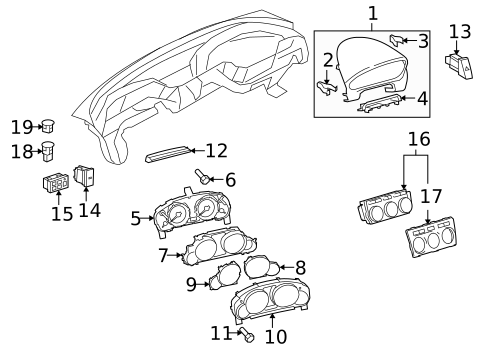 Controls for 2011 Mazda 6 #1