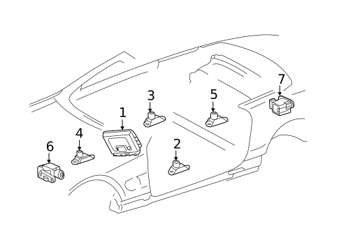 Ride Control Components for 2004 Mercedes-Benz SL55 AMG #0