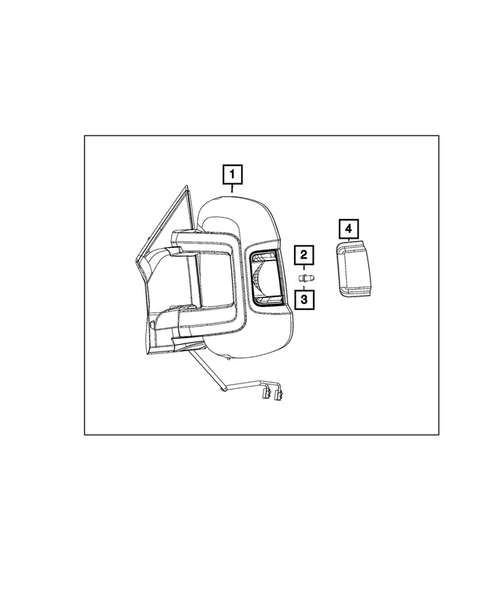 Lamps, Interior and Exterior for 2022 Ram ProMaster 2500 #4