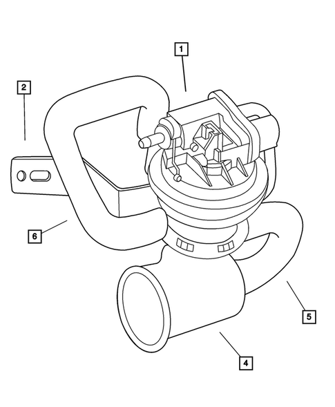 Emission Harness for 2001 Dodge Viper #1