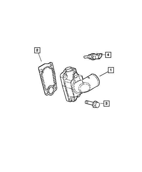 Water Pump and Related Parts for 2015 Ram ProMaster 2500 #2