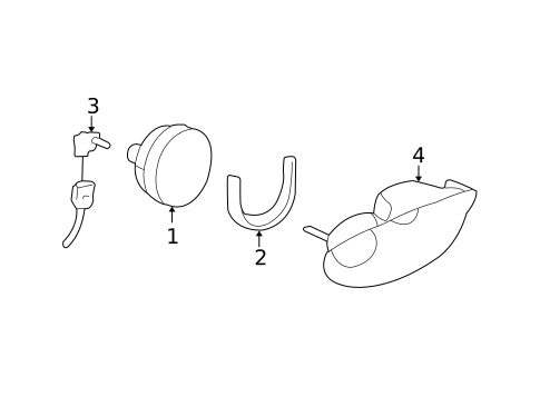 Bulbs - Chassis for 2003 Ford Mustang #0