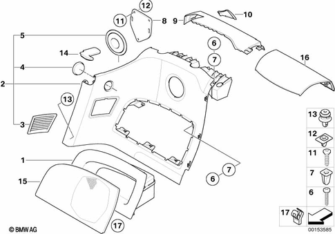 Door Trim Panels / Lateral Trim Panels for 2005 BMW Z4 M3.2 #0