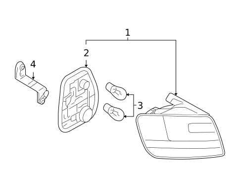 Bulbs - Chassis for 2007 Audi A6 Quattro #1