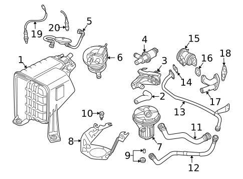 Powertrain Control for 2005 Volkswagen Touareg #0
