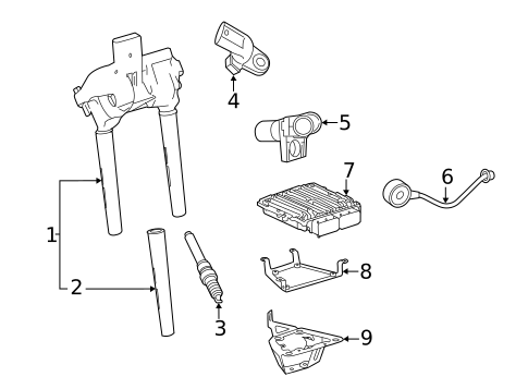 Ignition System for 2019 Mercedes-Benz AMG® GT S #0