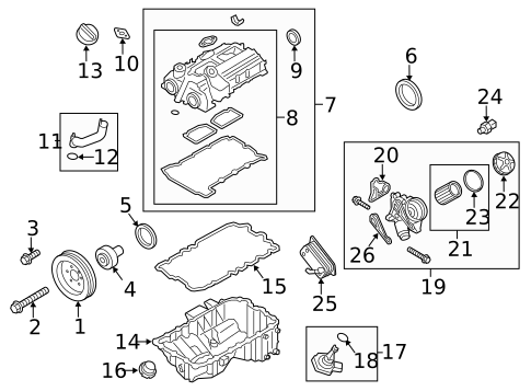 Engine Parts for 2014 BMW 328i GT xDrive #0