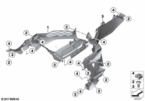Motorcycle Trim Section, Windshield for 2024 BMW-Motorrad F 900 GS Adventure #3