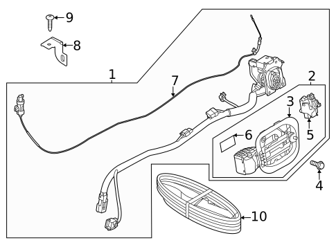 Fender & Components for 2023 Kia Niro #1