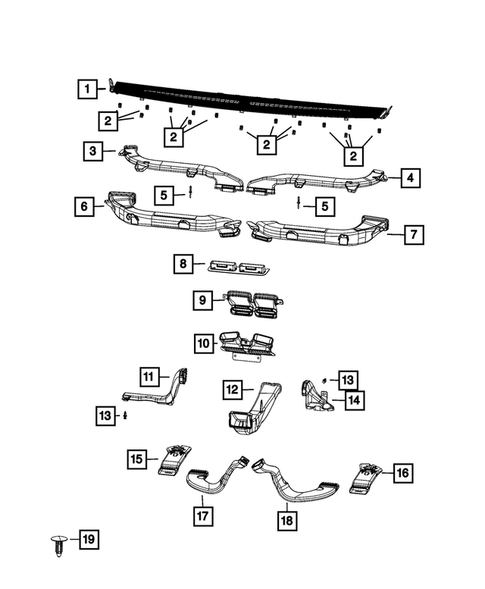 Air Ducts for 2023 Jeep Compass #0