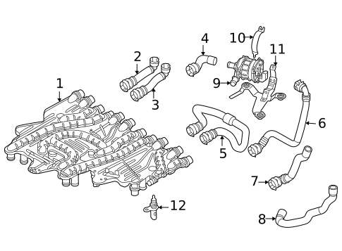 Hoses & Lines for 2024 Audi e-tron GT #3