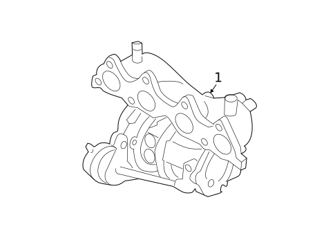 Exhaust Manifold for 2015 Hyundai Veloster #2
