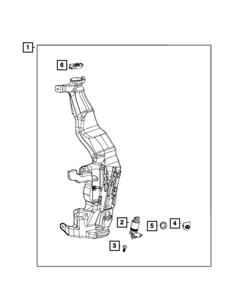 Wiper and Washer System for 2022 Jeep Grand Cherokee WK #3