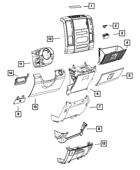 Instrument Panel for 2013 Ram 3500 #3