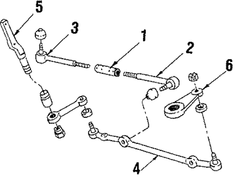 Steering Gear & Linkage for 1985 Buick Regal #1