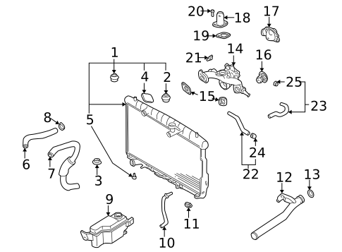 Powertrain Control for 2001 Hyundai Santa Fe #3