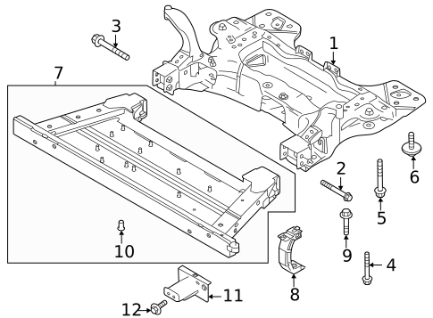 Suspension Mounting for 2025 Volvo EC40 #4