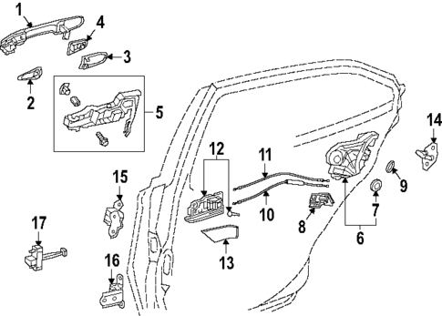 Front Door for 2024 Toyota Land Cruiser #2