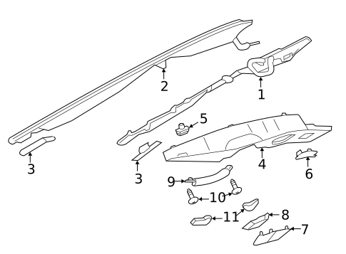 Interior Trim for 2018 Jaguar F-Type #0