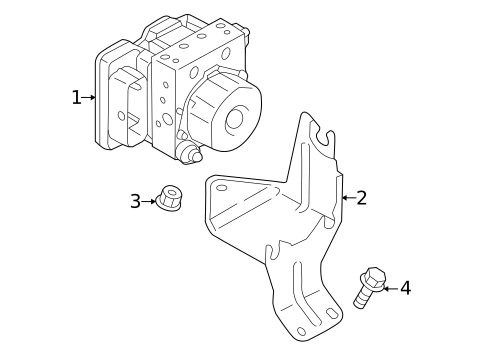 Anti-Lock Brakes for 2017 Mitsubishi Mirage #1