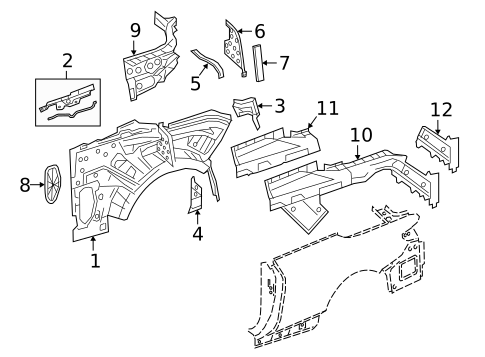 Inner Structure for 2018 Mercedes-Benz S63 AMG #0