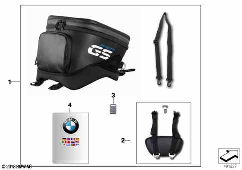 Luggage & Storage for 2017 BMW-Motorrad R 1200 GS #21