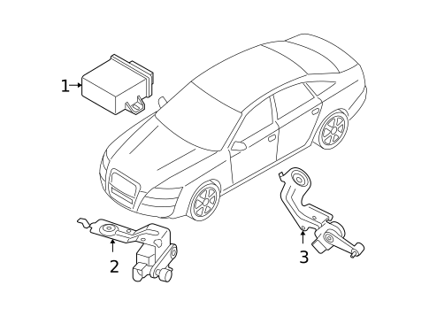 Electrical Components for 2006 Audi A6 Quattro #0