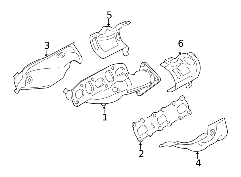 Exhaust Manifold for 2019 INFINITI Q70 #3