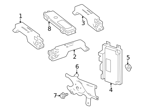Keyless Entry Components for 2014 Mercedes-Benz C63 AMG #0