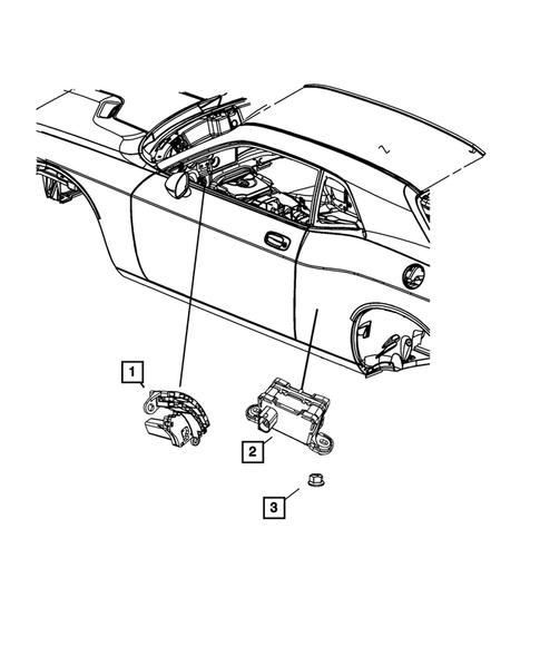 Sensors for 2008 Dodge Challenger #3