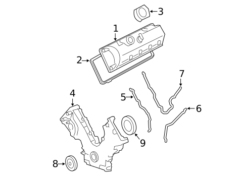 Hardware, Fasteners & Fittings for 2010 Ford Crown Victoria #0
