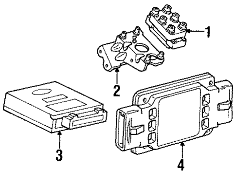 Powertrain Control for 1993 Ford Taurus #0