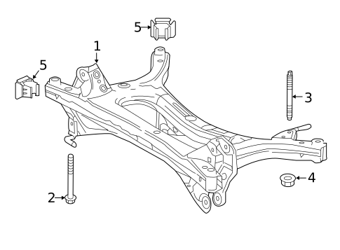 Suspension Mounting for 2025 Toyota Corolla #0