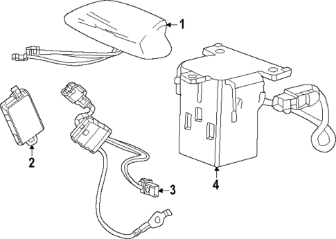 Antenna & Radio for 2025 Cadillac ESCALADE IQ #0