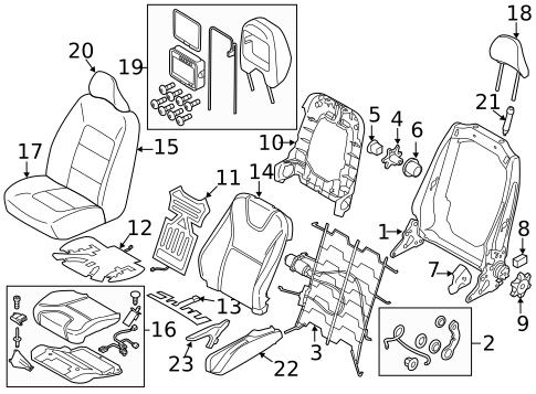 Heated Seats for 2017 Volvo S60 Cross Country #0