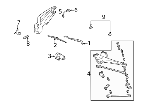 Wipers for 2006 Ford Taurus #0
