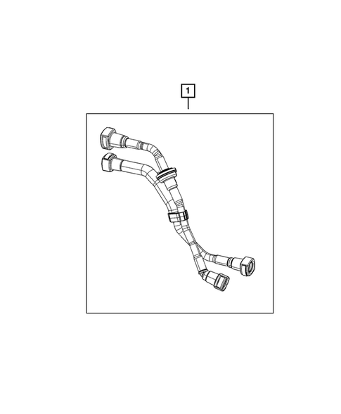 Emission Harness for 2021 Jeep Wrangler #2