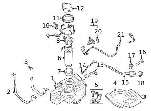 Emission Components for 2016 Ford Transit-250 #1