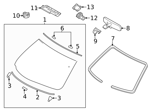 Wipers for 2011 INFINITI M37 #1