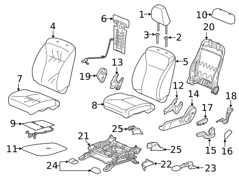 Heated Seats for 2019 Honda HR-V #1