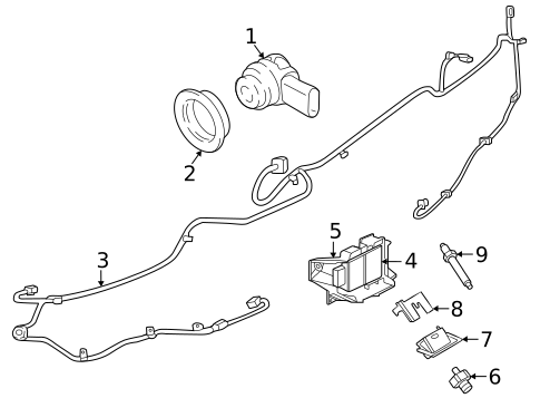 Electrical Components for 2023 Porsche Taycan #2