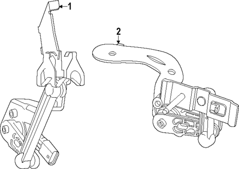 Headlamp Components for 2022 Mercedes-Benz EQS 580 #1