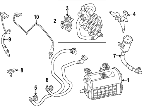 Emission Components for 2024 BMW X5 #0