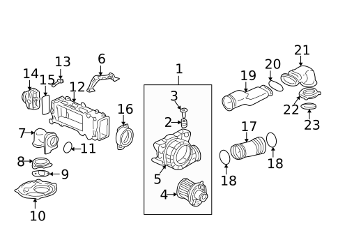 Electrical Components for 2006 Honda Insight #1