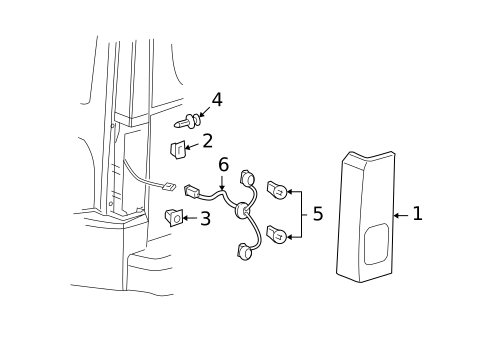 Lighting - Exterior for 2009 Hummer H3 #2