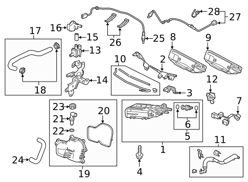 Emission Components for 2019 Mazda 6 #0