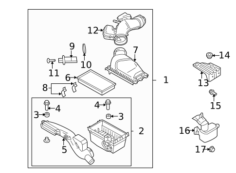 Filters for 2011 Ford Fusion #0